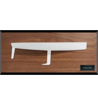 Custom Half Models - Viper 640 One Design Sport Boat - Viper 640 half hull replica - Abordage