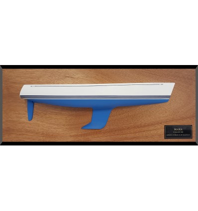 Custom Half Models - X-Yachts - X Yachts X-332 flush deck half hull - Abordage