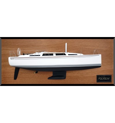 Custom Half Models - Hanse - Hanse 345 custom half model with deck details - Abordage
