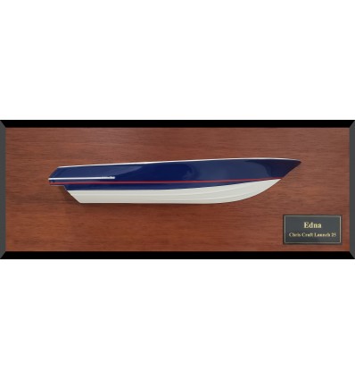 Custom Half Models - Chris Craft - Chris Craft Launch 25 half hull - Abordage