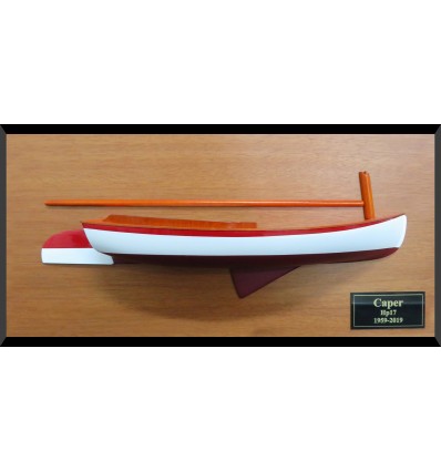 Custom Half Models - Beetle Cat - Beetle Cat 1920 -Caper- Half Model with boom - Abordage