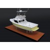 Custom Desk Models - Bertram - Bertram 31 custom desk model with tuna tower - Abordage