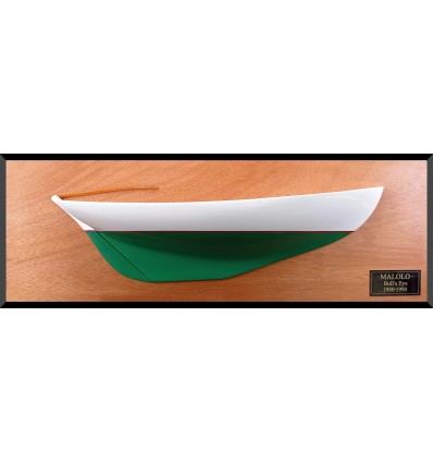 Custom Half Models - Bull's Eye - Bull's Eye custom half hull - Abordage