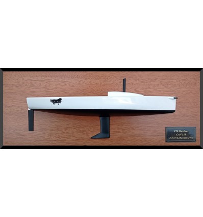 Custom Half Models - JBoats - J70 Jboats custom half hull with cabin and cockpit only - Abordage