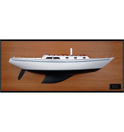 Custom Half Models - Ericson Yachts - Ericson 35 MKII custom half model with deck details - Abordage