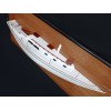 Custom Half Models - Ericson Yachts - Ericson 35 MKII custom half model with deck details - Abordage