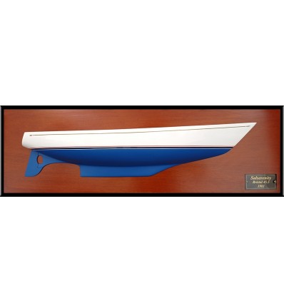 Custom Half Models - Bristol Sailboats - Bristol 45.5 half model - Abordage