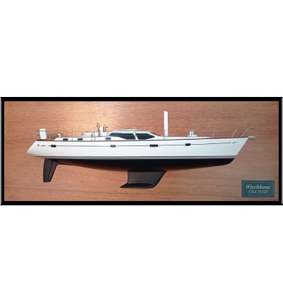 Custom Half Models - Oyster Yachts - Oyster 53 Half model with deck details - Abordage