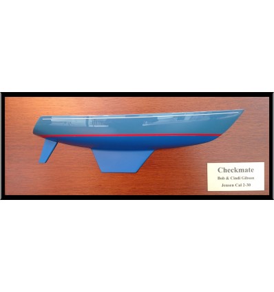 Custom Half Models - Cal Yachts - CAL 2-30 half hull - Abordage