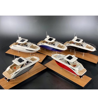 Custom Desk Models - Sea Ray - SEA RAY DA320 SUNDANCER custom desk models for shipyards, dealers - Abordage