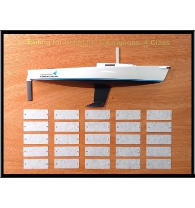 Custom Half Models - JBoats - J80 Trophy Half Model - Abordage