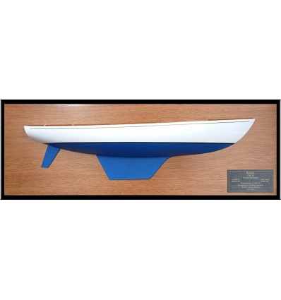 Custom Half Models - Cal Yachts - Cal 40 flush deck custom half hull - Abordage