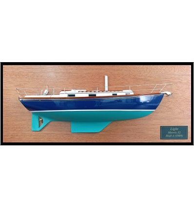 Custom Half Models - Morris Yachts - Morris 32 custom half model with deck details - Abordage