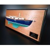 Custom Half Models - Morris Yachts - Morris 32 custom half model with deck details - Abordage