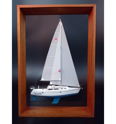 Custom Half Models - Catalina - Catalina 320 -Moonchild- scale 1-32 or 12 inches LOA. - HM - Abordage