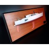 Custom Half Models - Farr - Farr 395 custom half model with deck details - Abordage