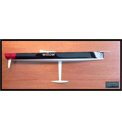 Custom Half Models - - Volvo Ocean Race VOR 70 Ericson 3 -WILLOW- custom half hull - Abordage