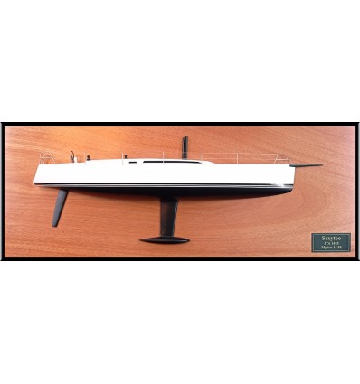 Custom Half Models - - Mylius 14.55 custom half model with deck details - Abordage