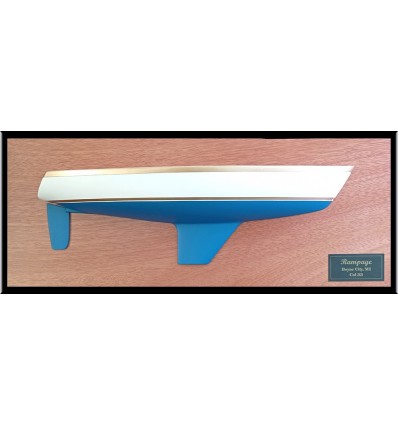 Custom Half Models - Cal Yachts - Cal 33 half hull - Abordage