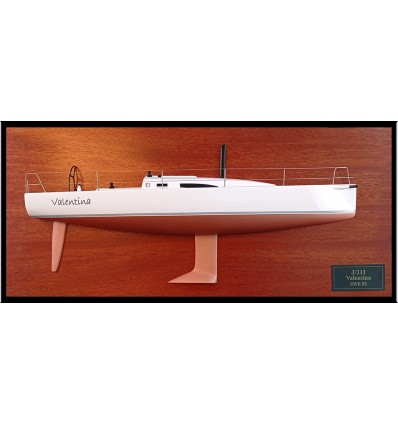 Custom Half Models - JBoats - J111 J/Boats custom half model with deck details - Abordage