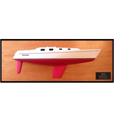 Custom Half Models - Tartan - Tartan 3500 custom half hull with cabin and cockpit only - Abordage