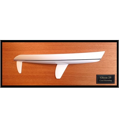 Custom Half Models - - Olson 29 custom half hull - Abordage