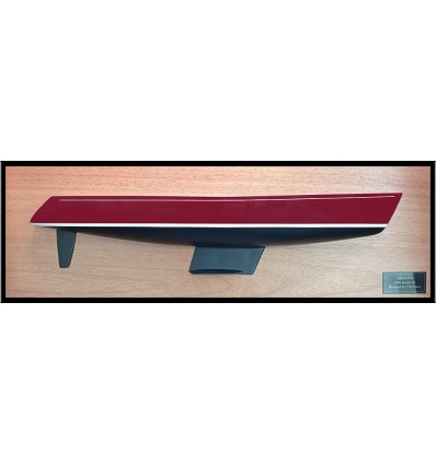 Custom Half Models - - Able Apogee 50 flush deck half hull - Abordage