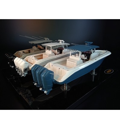 Custom Models - HCB Yachts - Lujo 42 custom model replica - Abordage