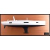 Custom Half Models - Beneteau - Beneteau Oceanis 54 custom half model with deck details but no railing - Abordage