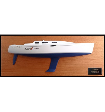 Custom Half Models - Beneteau - Beneteau First 36.7 Custom Half Model with cabin and cockpit only - Abordage