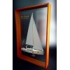 Custom Half Models - Beneteau - Beneteau Oceanis 41 Framed Half Model - Abordage