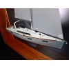 Custom Half Models - Beneteau - Beneteau Oceanis 41 Framed Half Model - Abordage