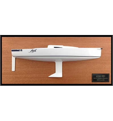 Custom Half Models - JBoats - J88 JBoats replica custom half model with cabin and cockpit only - Abordage