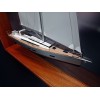 Custom Half Models - Beneteau - Beneteau Oceanis 55 Framed Half Model - Abordage