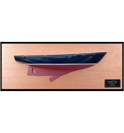 Custom Half Models - Pearson Vanguard - Pearson 35 flush deck half hull - Abordage