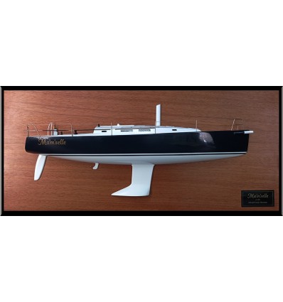 Custom Half Models - JBoats - J 122 J/Boats half model with deck details - Abordage