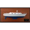 Custom Half Models - - Hunter 27 half model with deck details - Abordage
