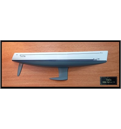 Custom Half Models - Dufour Yachts - Dufour 34 flushdeck custom half hull - Abordage