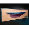 Custom Half Models - - Bounty 38.9 flush deck half hull - Abordage
