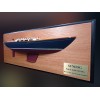 Custom Half Models - Morris Yachts - Morris M42 custom half model with deck details - Abordage