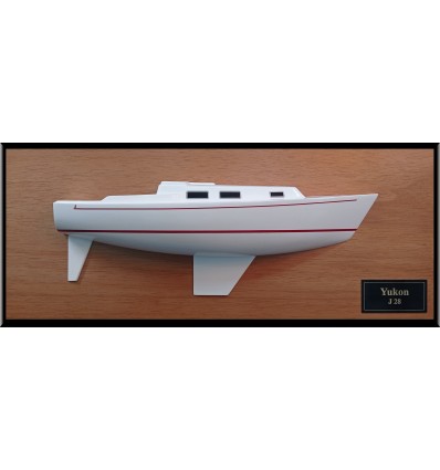 Custom Half Models - JBoats - J 28 JBoats Custom half model with cabin and cockpit only - Abordage
