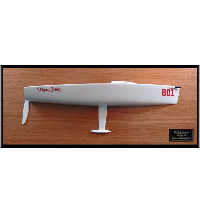 Custom Half Models - Melges - Melges 24 Custom half model with cabin and cockpit opnly - Abordage