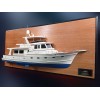 Custom Half Models - - Fleming 65 custom half model with deck details replica - Abordage