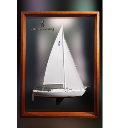 Custom Half Models - JBoats - J24 JBoats Framed half Model - Abordage