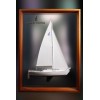 Custom Half Models - JBoats - J24 JBoats Framed half Model - Abordage