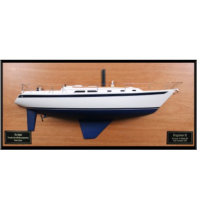 Custom Half Models - Ericson Yachts - Ericson 35 MKIII custom half model with deck details - Abordage