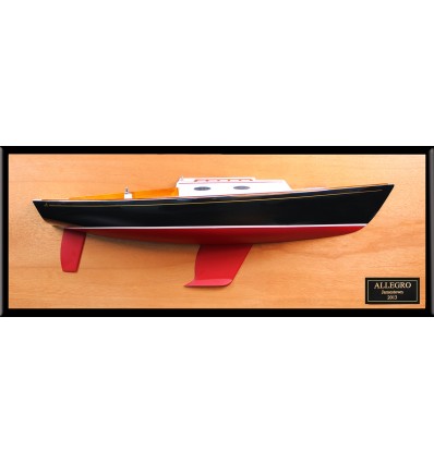 Alerion Express 28 custom half model with deck details replica