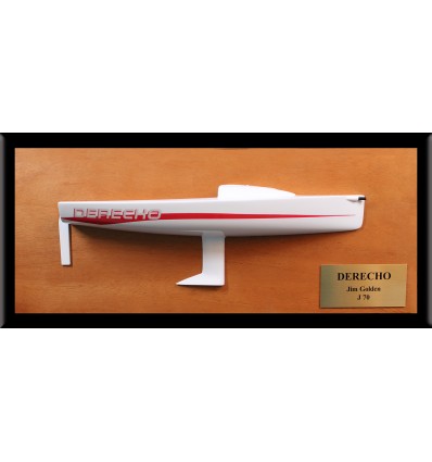 J70 Jboats custom half hull with cabin and cockpit only, replica