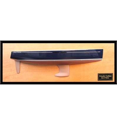 Jeanneau Sun Odyssey 409 Flushdeck half hull