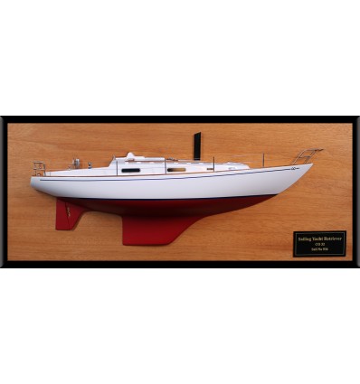 Contessa 32 Retriever custom half model with deck details
